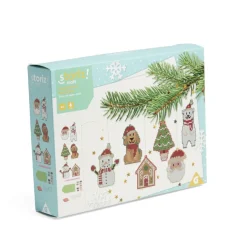 Suspension de Noël diamants à confectionner x6