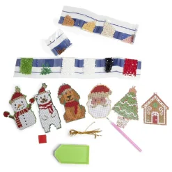 Suspension de Noël diamants à confectionner x6