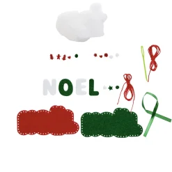 Suspension de Noël lettres DIY feutrine