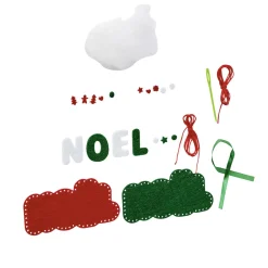 Suspension de Noël lettres DIY feutrine