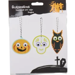 Suspension en mousse feutrine Halloween x18