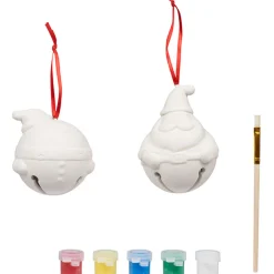 Suspension Noël à peindre x2