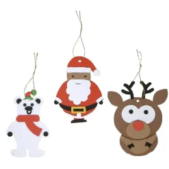 Suspension Noël en mousse à créer x3