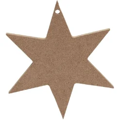 Suspension Noël en papier marron à personnaliser