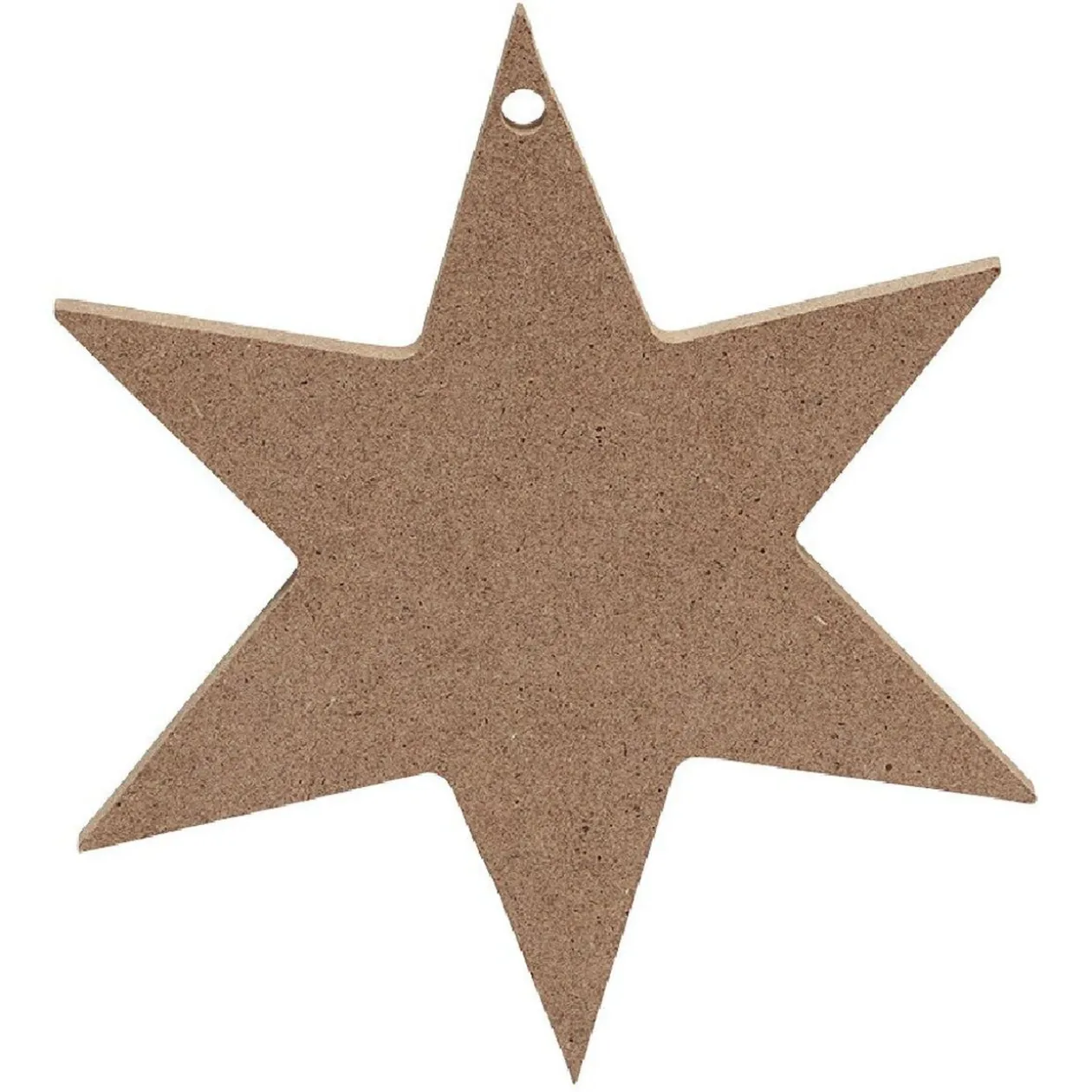 Suspension Noël en papier marron à personnaliser