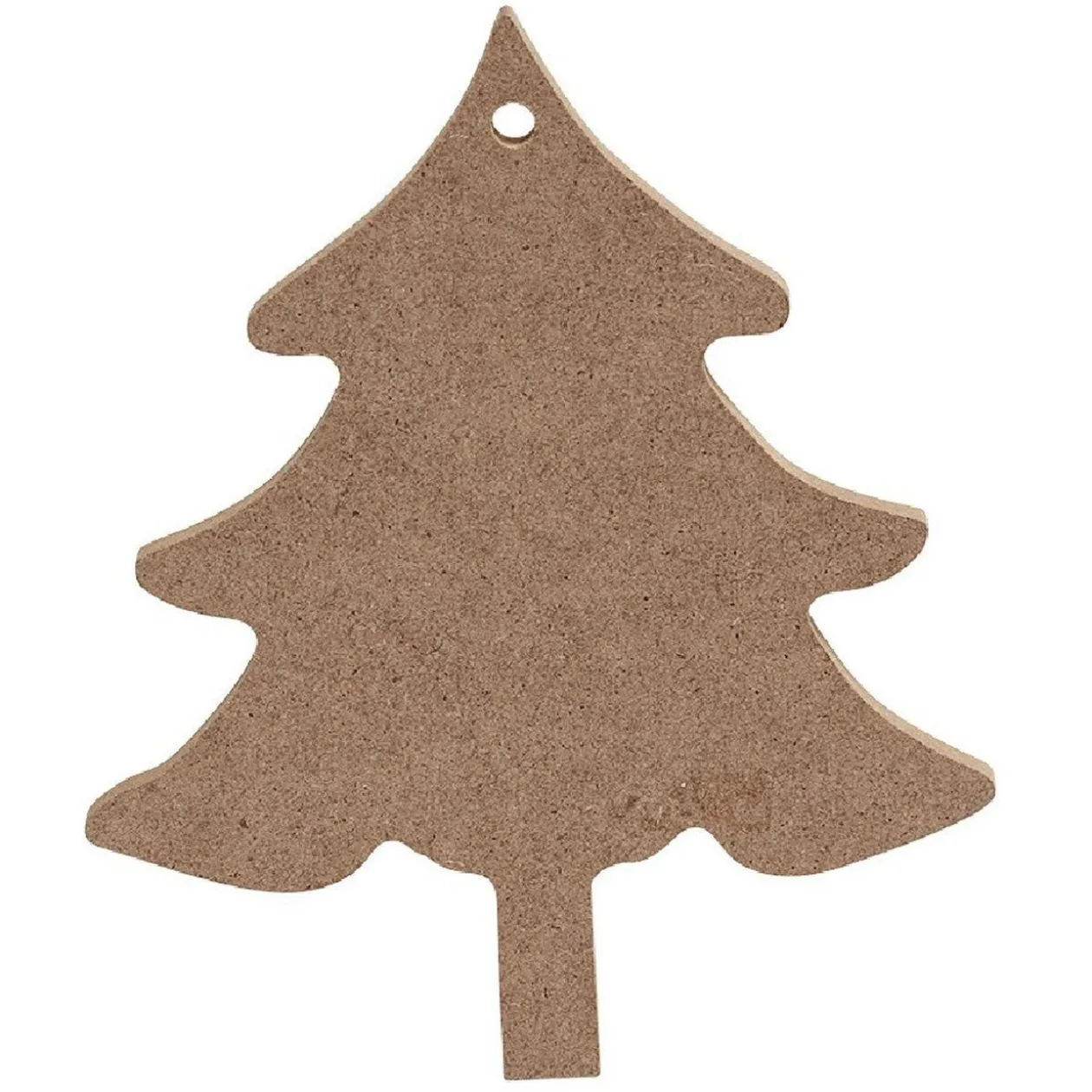 Suspension Noël en papier marron à personnaliser