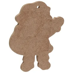 Suspension Noël en papier marron à personnaliser