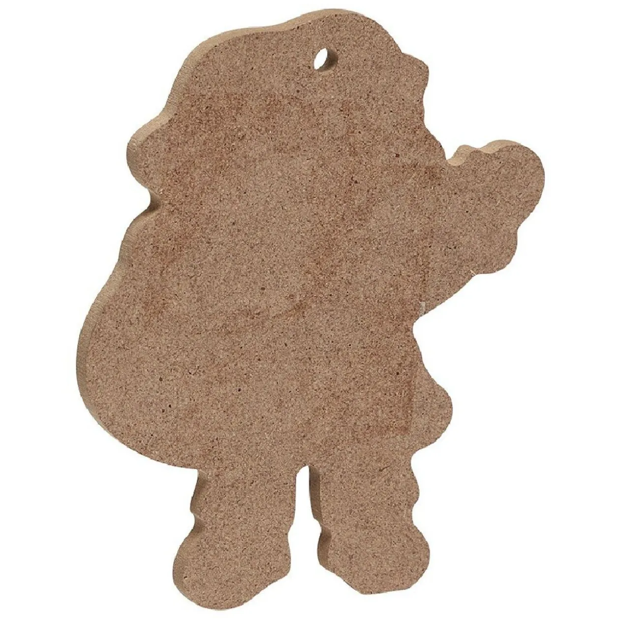 Suspension Noël en papier marron à personnaliser