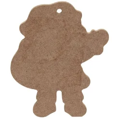 Suspension Noël en papier marron à personnaliser