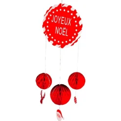 Suspension papier Noël