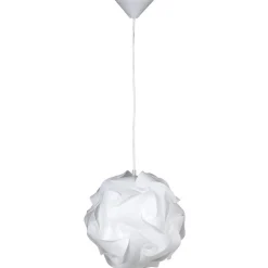 Suspension plastique blanche