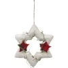 Suspension tissu étoile ou sapin