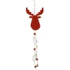Suspension Tête de renne Noël tradition