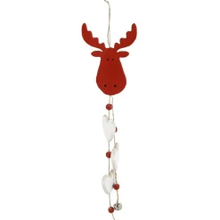 Suspension Tête de renne Noël tradition