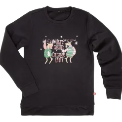Sweat de Noël femme Ugly sweater Christmas Party noir