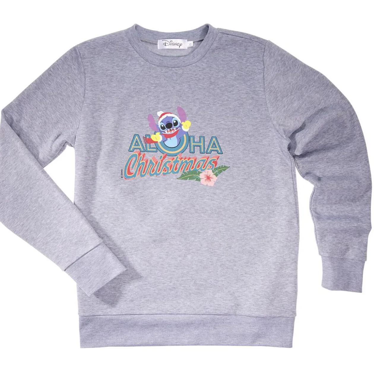 Sweat de Noël Stich femme Aloha Christmas