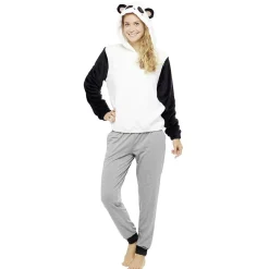 Sweat pyjama panda pour adulte Taille S/M ou L