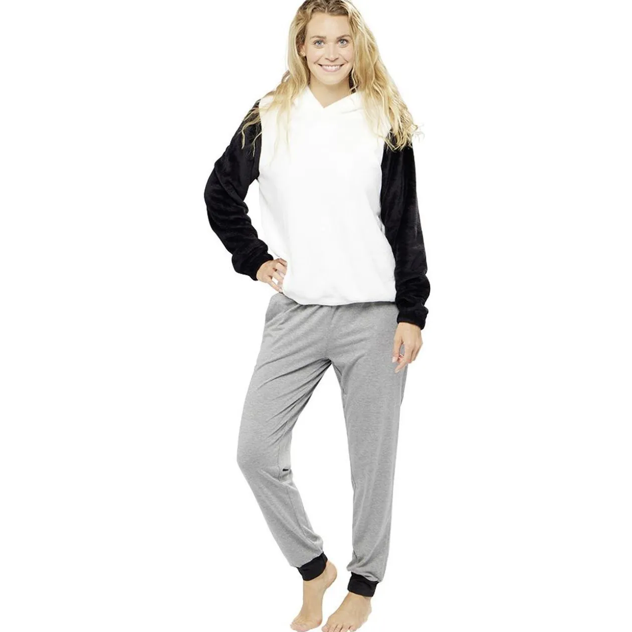 Sweat pyjama panda pour adulte Taille S/M ou L