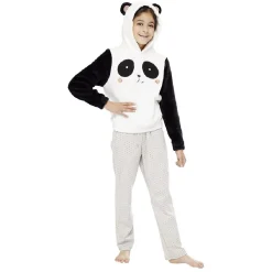 Sweat pyjama panda pour enfant Taille XS/6-8 ans ou 10-12 ans