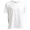 T shirt homme fibre de bambou élasthanne blanc - Taille S