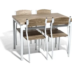 Table à manger et 4 chaises scandinave