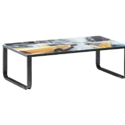 Table basse design New York taxi jaune