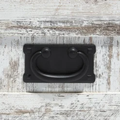 Table basse Kansas effet vieilli 2 tiroirs