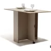 Table d appoint pliante beige Sonoma