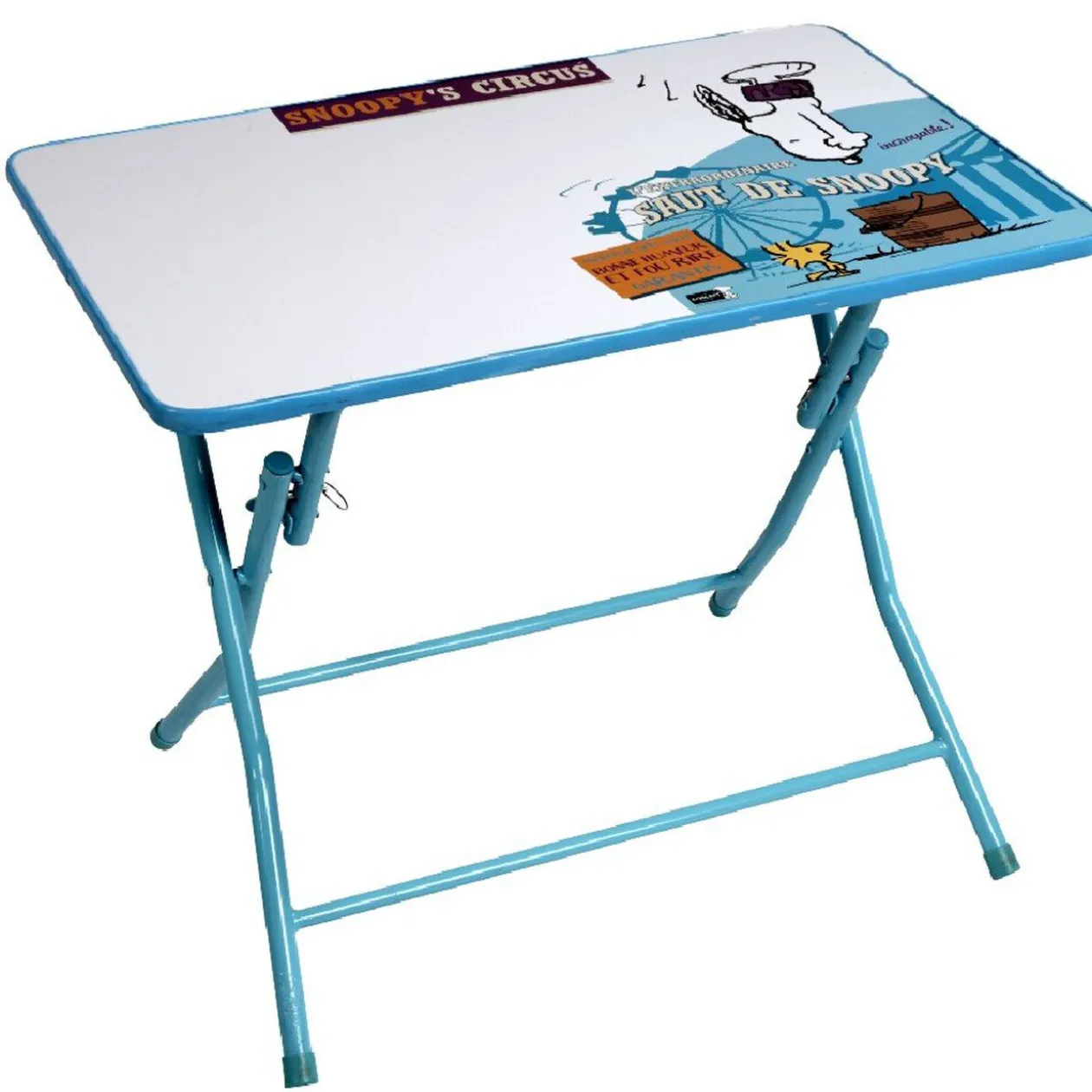 Table et chaise Snoopys Circus bleu