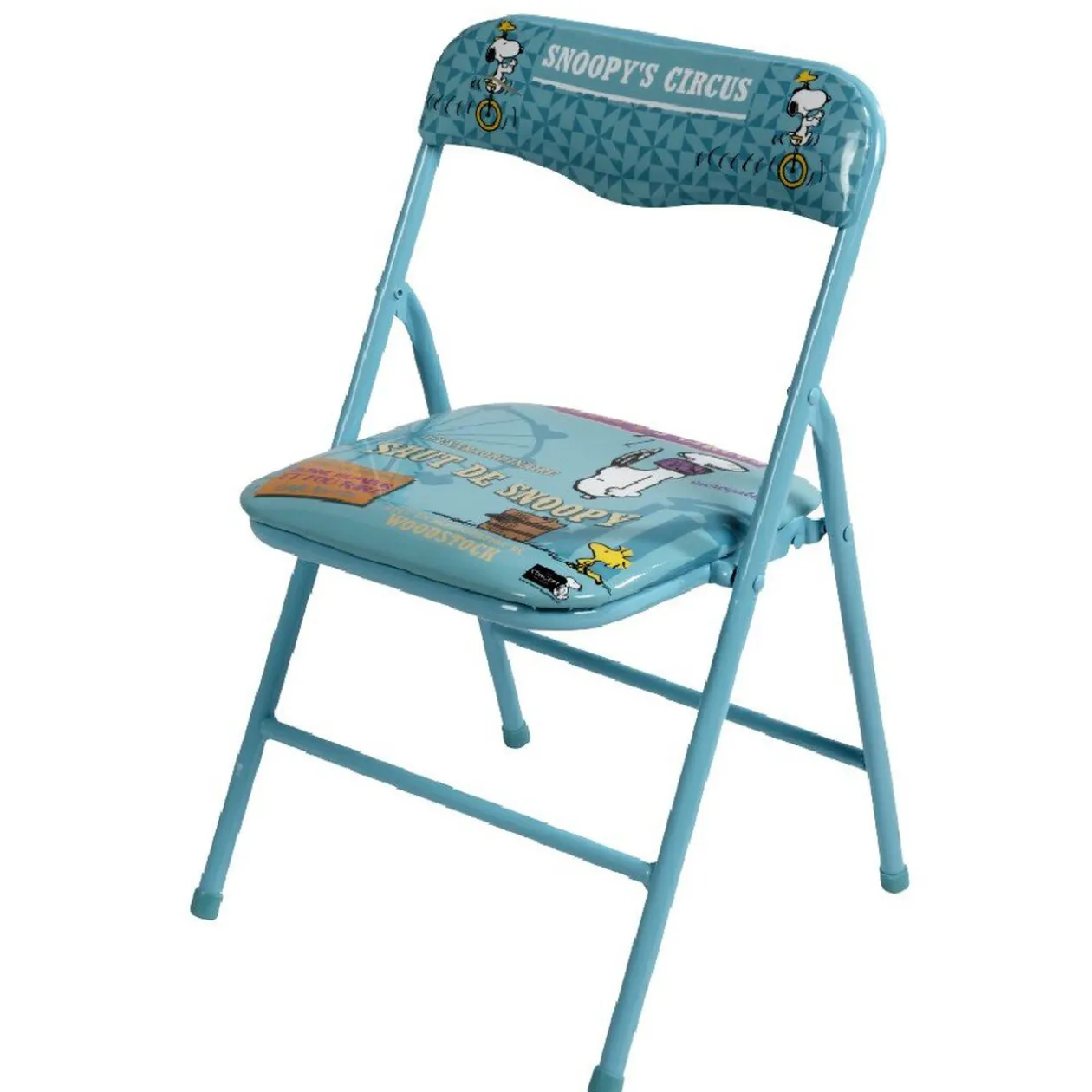 Table et chaise Snoopys Circus bleu