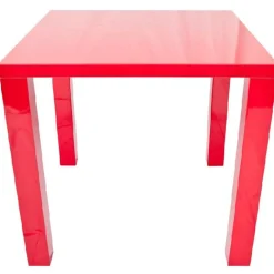 Table rouge carrée Jidoo 2.0