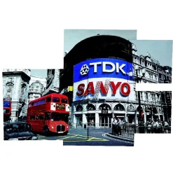 Tableau déco London en relief