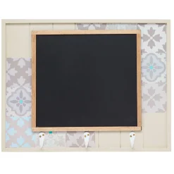 Tableau mémo ardoise et motif carreaux de ciment