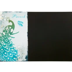 Tableau mémo motifs paon