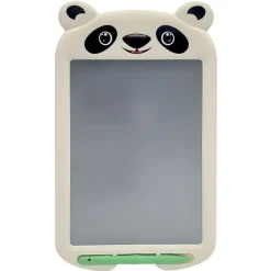 Tablette d'écriture enfant écran LCD forme ours H20cm blanc ou bleu
