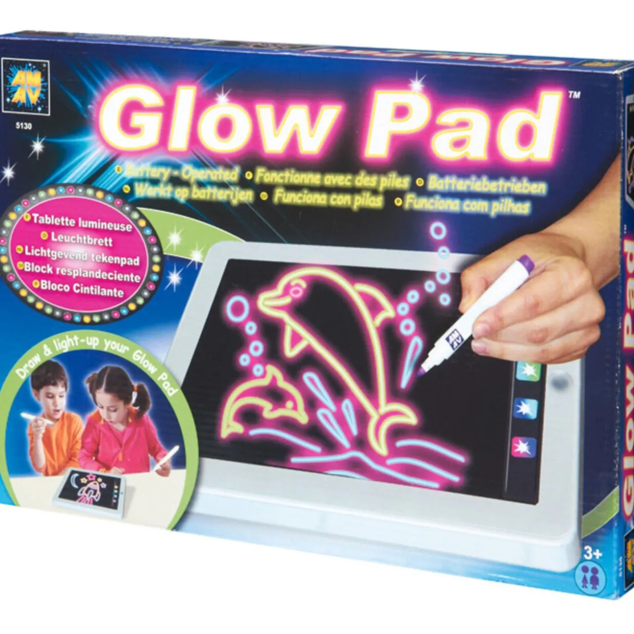 Tablette magique lumineuse