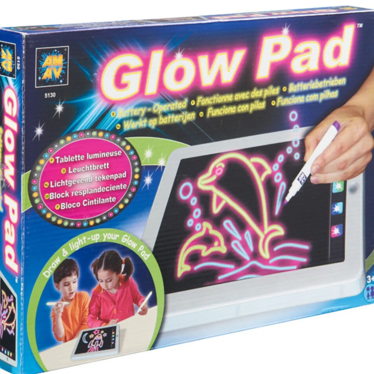 Tablette magique lumineuse