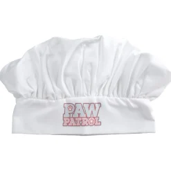 Tablier et toque Pat Patrouille rose