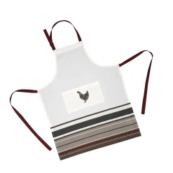 Tablier motif poule