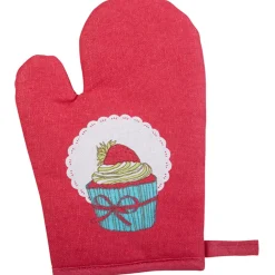 Tablier toque et manique enfant Cupcake