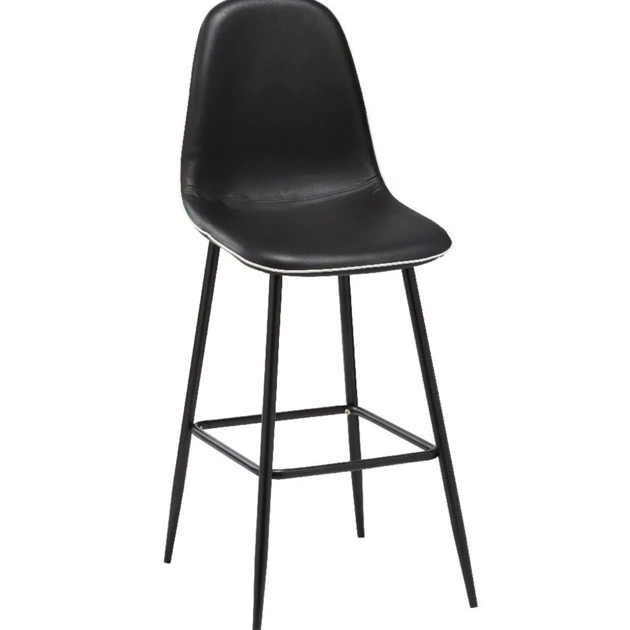 Tabouret de bar New-York noir x2