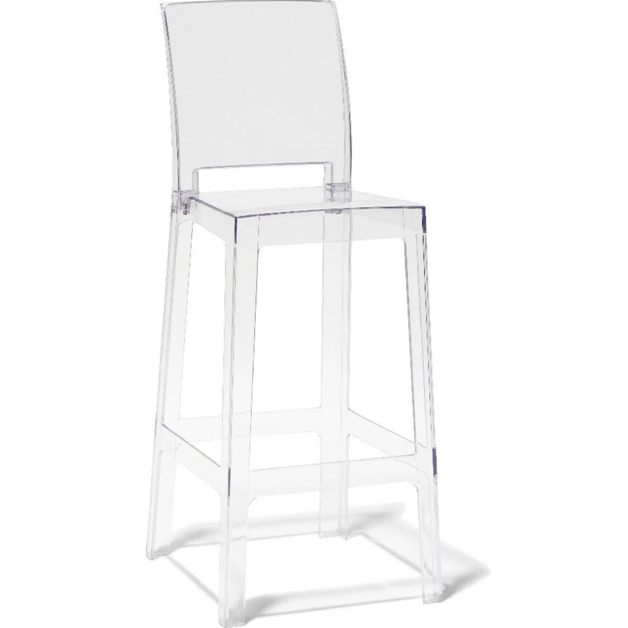 Tabouret de bar transparent Lisa