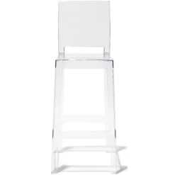 Tabouret de bar transparent Lisa
