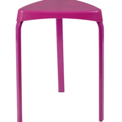 Tabouret violet triangle