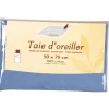 Taie oreiller bleu 50x70