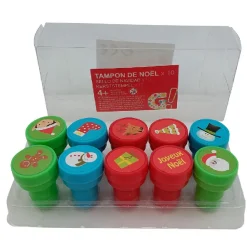 Tampon encreur de Noël x10