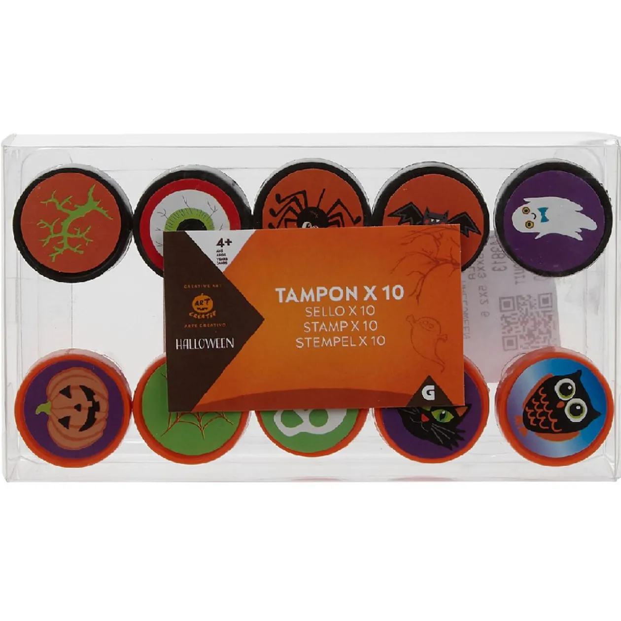Tampon motif Halloween x9