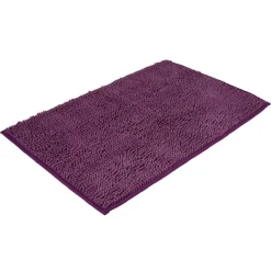 Tapis chenille violet