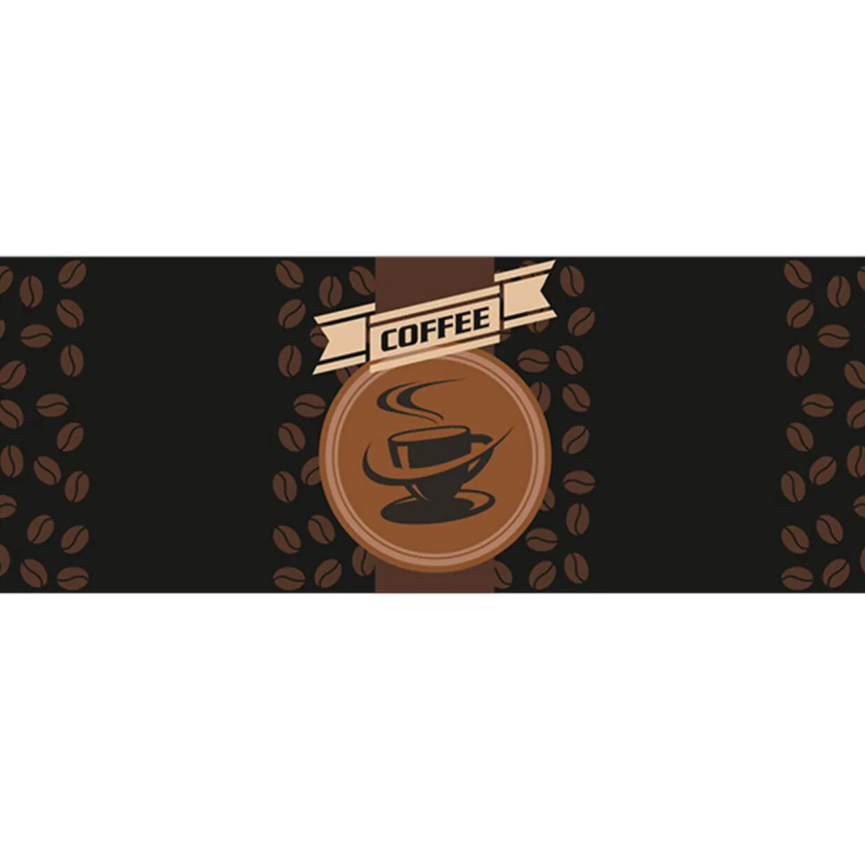 Tapis de cuisine design café