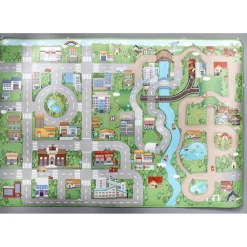 Tapis de jeu design ville